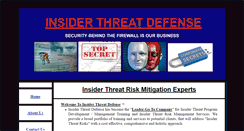 Desktop Screenshot of insiderthreatdefense.us